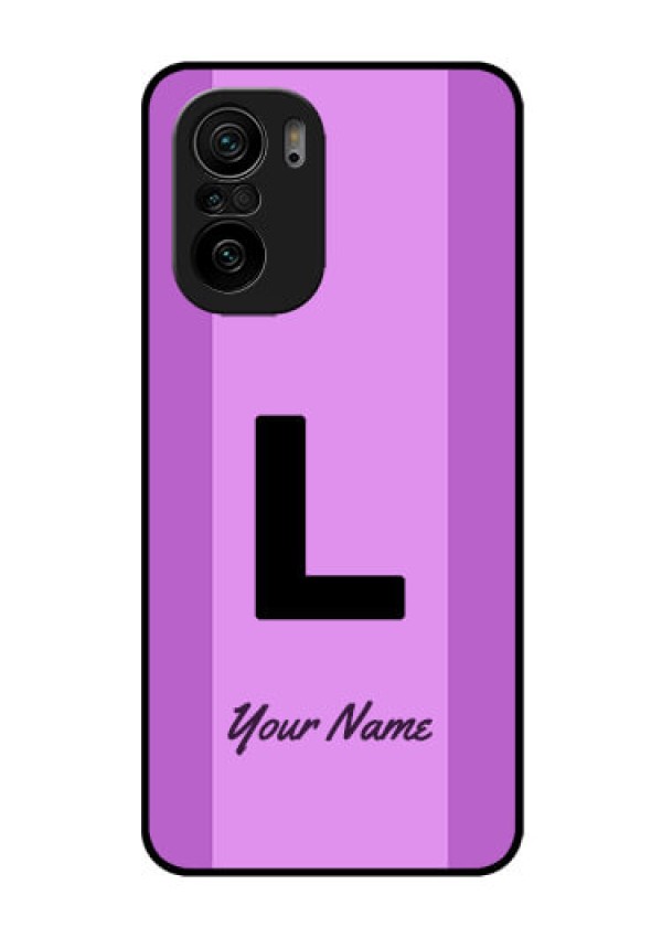 Xiaomi Mi 11X Pro 5G Custom Glass Phone Case - Tricolor custom text Design