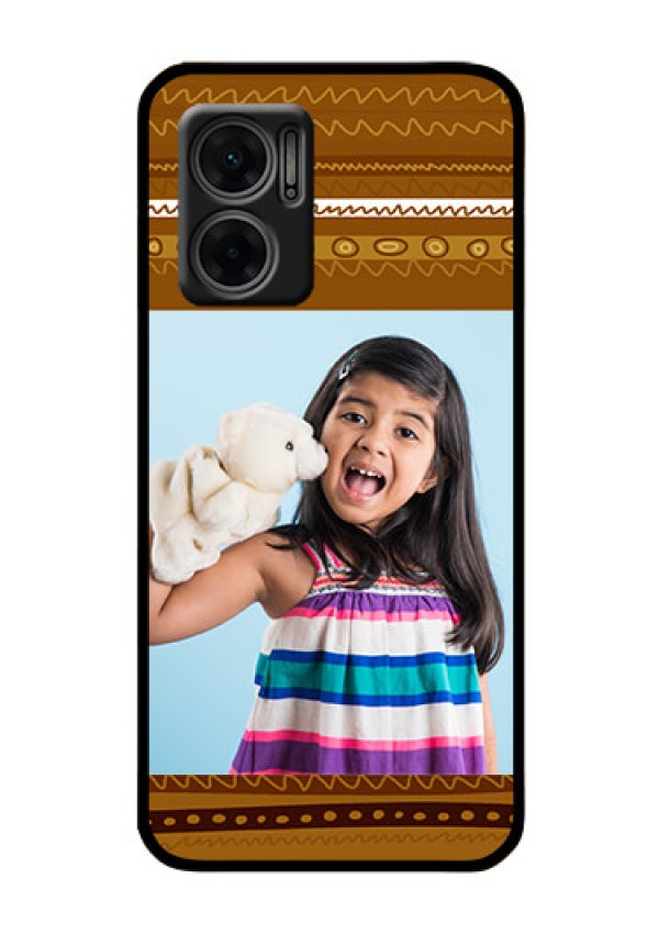 Xiaomi Redmi 11 Prime 5G Custom Glass Phone Case - Friends Picture Upload Design