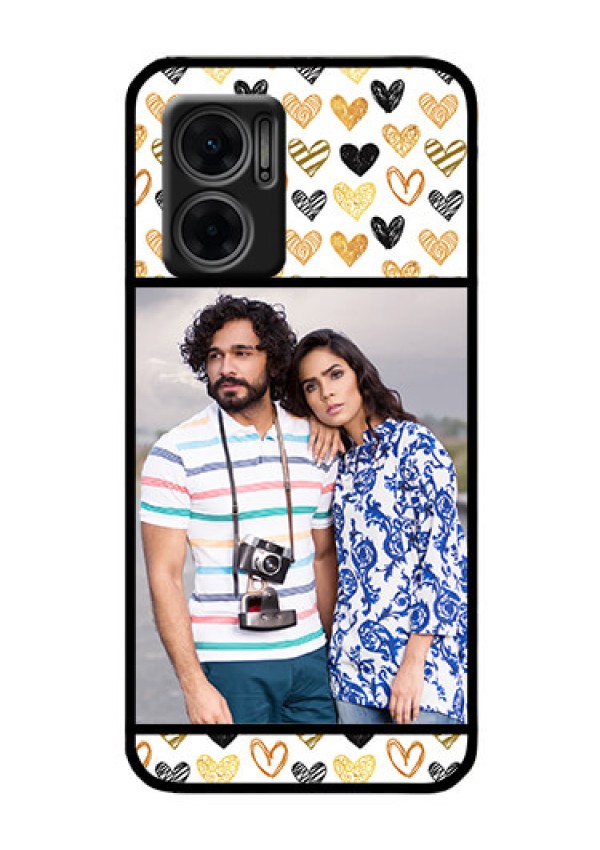 Xiaomi Redmi 11 Prime 5G Photo Printing on Glass Case - Love Symbol Design