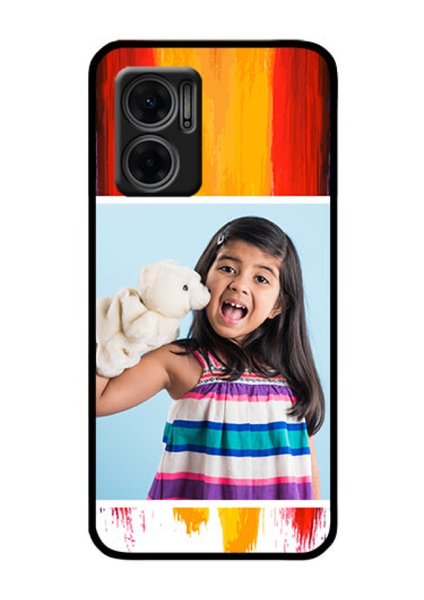 Xiaomi Redmi 11 Prime 5G Personalized Glass Phone Case - Multi Color Design