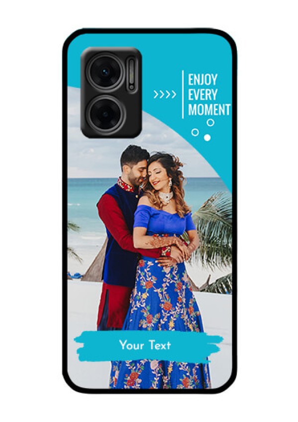 Xiaomi Redmi 11 Prime 5G Custom Glass Mobile Case - Happy Moment Design