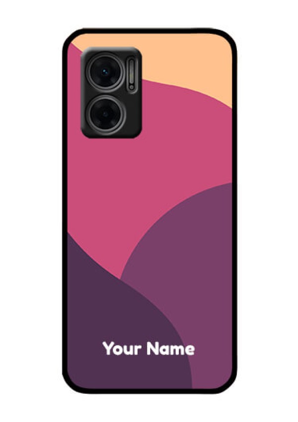 Xiaomi Redmi 11 Prime 5G Custom Glass Phone Case - Mixed Multi-colour abstract art Design