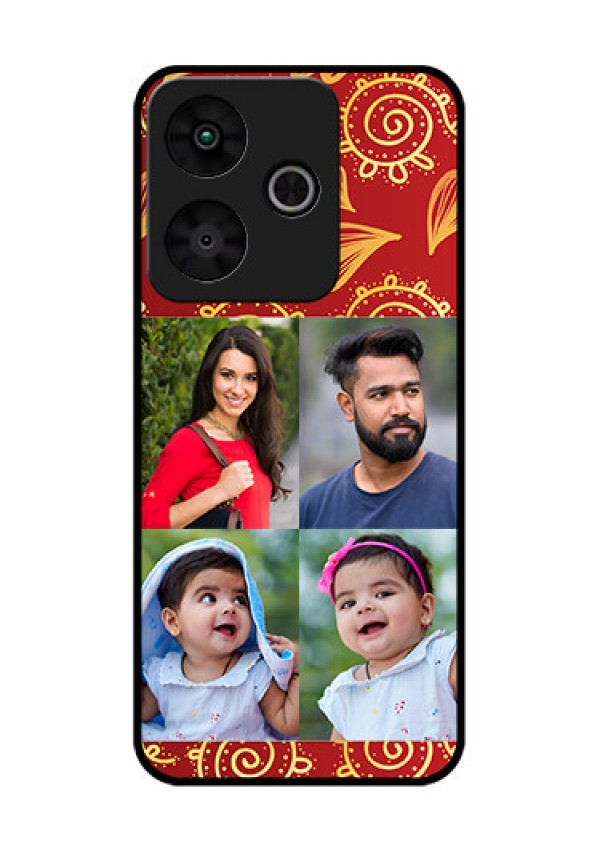 Redmi 13 5G Custom Glass Phone Case4 Image Traditional Design