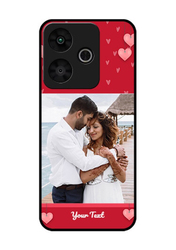 Redmi 13 5G Custom Glass Phone CaseValentines Day Design