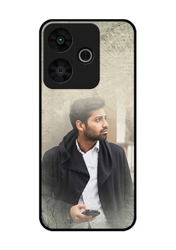 Redmi 13 5G Custom Glass Phone CaseWith Vintage Design