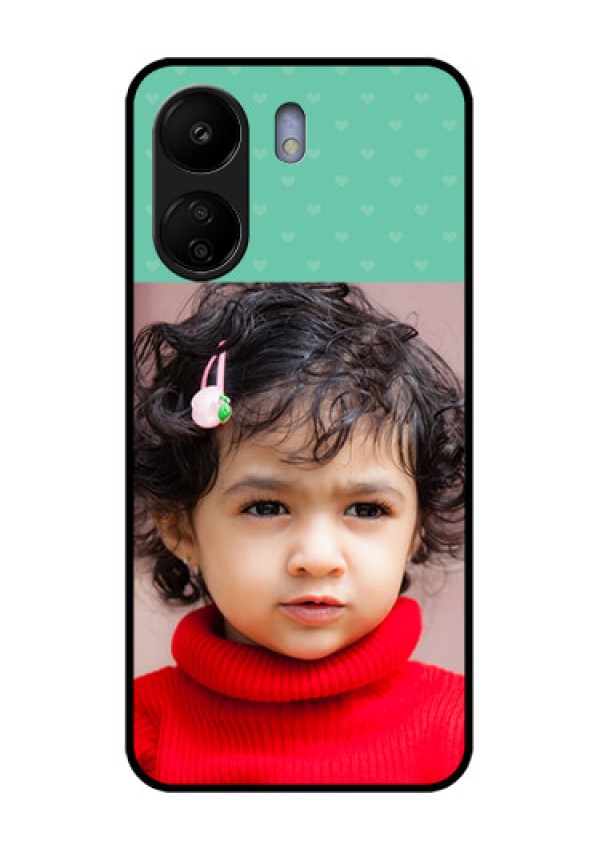 Xiaomi Redmi 13C 4G Custom Glass Phone Case - Lovers Picture Design