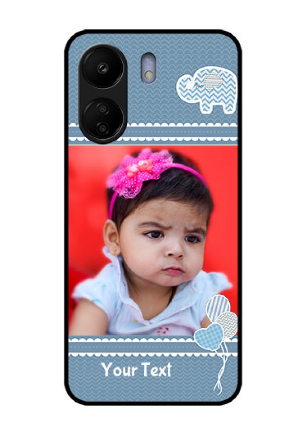 Xiaomi Redmi 13C 4G Custom Glass Phone Case - With Kids Pattern Design
