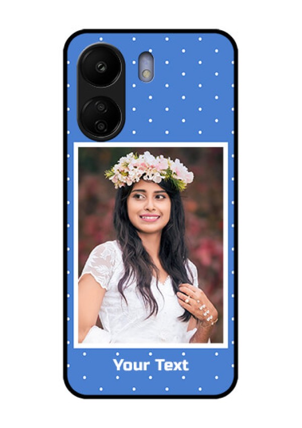 Xiaomi Redmi 13C 4G Custom Glass Phone Case - Polka Dots Design