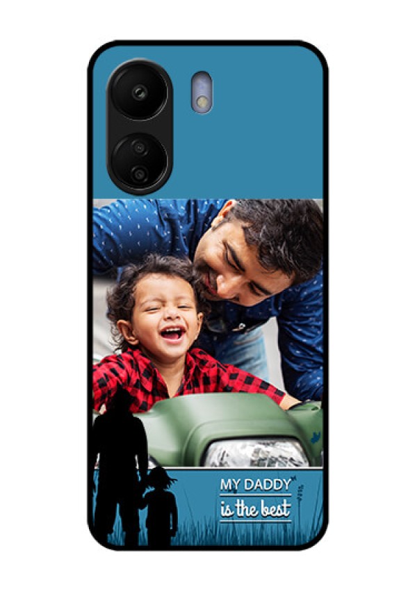 Xiaomi Redmi 13C 4G Custom Glass Phone Case - Best Dad Design