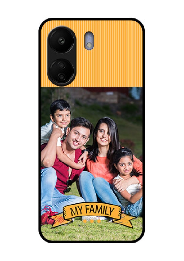 Xiaomi Redmi 13C 4G Custom Glass Phone Case - My Family Design