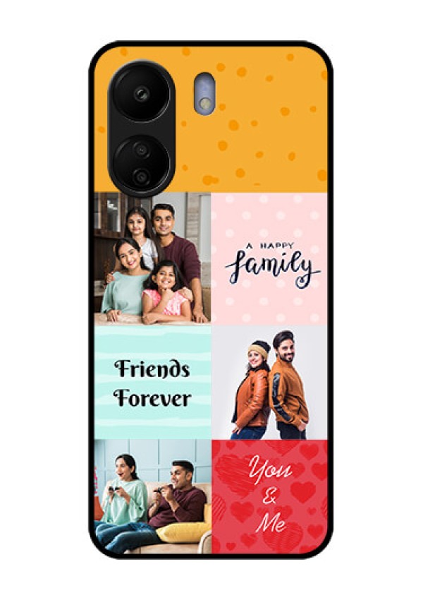 Xiaomi Redmi 13C 4G Custom Glass Phone Case - Images With Quotes Design