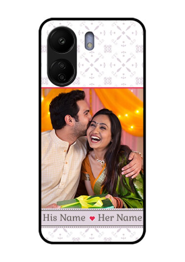 Xiaomi Redmi 13C 4G Custom Glass Phone Case - With Photo And Ethnic Design