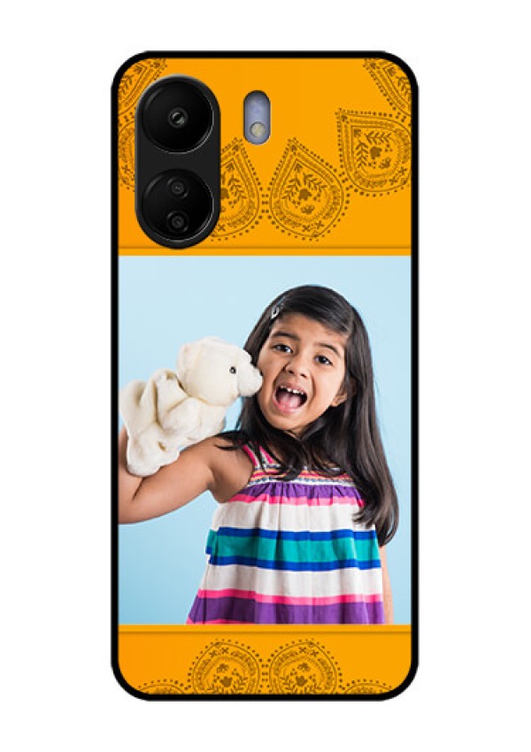 Xiaomi Redmi 13C 4G Custom Glass Phone Case - Photo Wedding Design