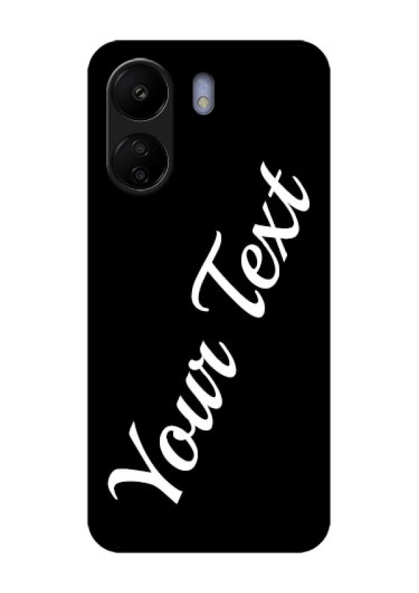 Xiaomi Redmi 13C 4G Custom Glass Phone Case - With Your Name Design