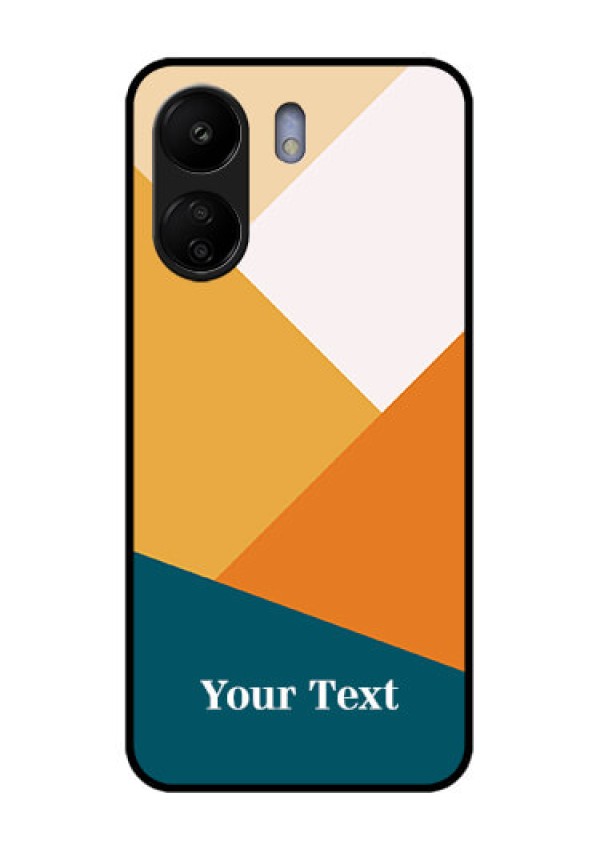 Xiaomi Redmi 13C 4G Custom Glass Phone Case - Stacked Multi - Colour Design