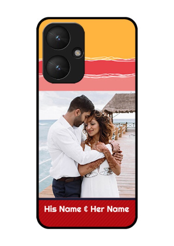 Xiaomi Redmi 13C 5G Custom Glass Phone Case - Colorful Case Design