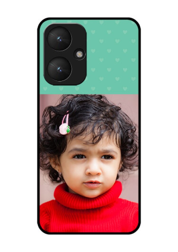 Xiaomi Redmi 13C 5G Custom Glass Phone Case - Lovers Picture Design