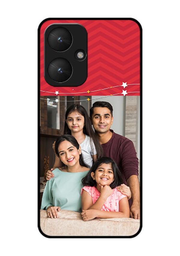 Xiaomi Redmi 13C 5G Custom Glass Phone Case - Happy Family Design