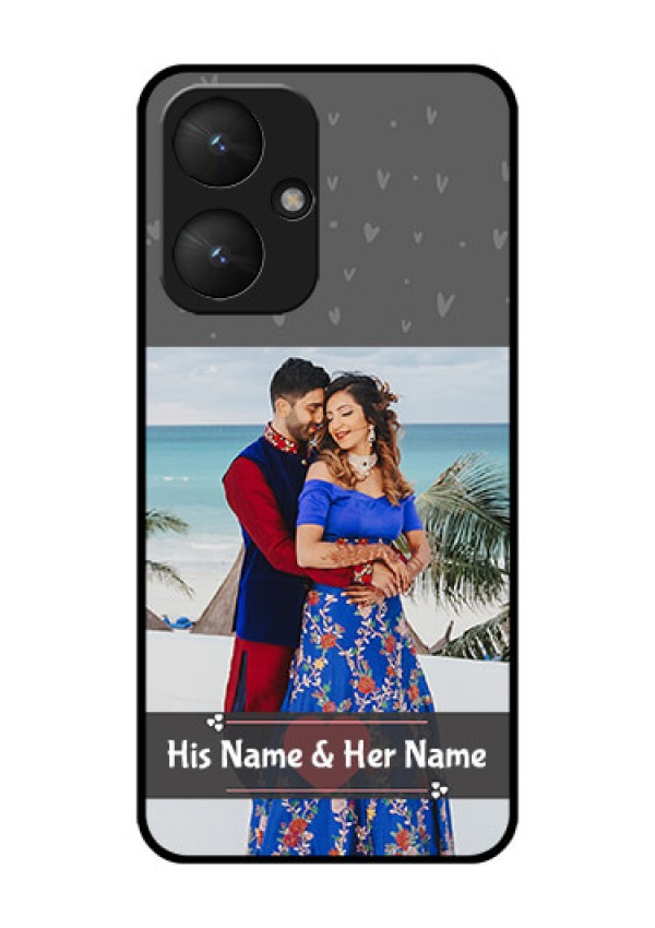Xiaomi Redmi 13C 5G Custom Glass Phone Case - Buy Love Design With Photo Online