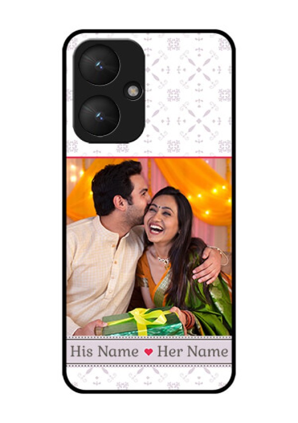 Xiaomi Redmi 13C 5G Custom Glass Phone Case - With Photo And Ethnic Design