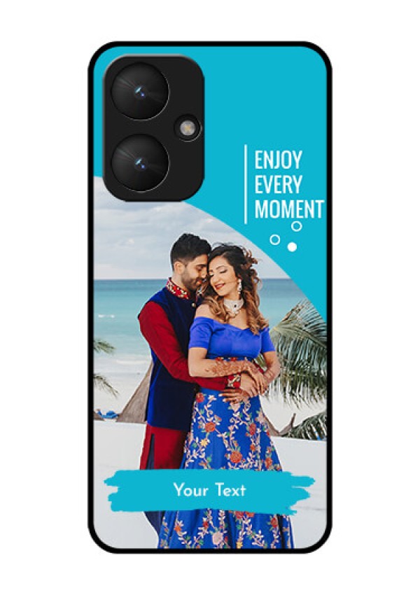Xiaomi Redmi 13C 5G Custom Glass Phone Case - Happy Moment Design
