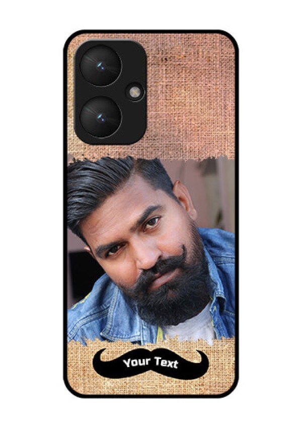 Xiaomi Redmi 13C 5G Custom Glass Phone Case - With Texture Design