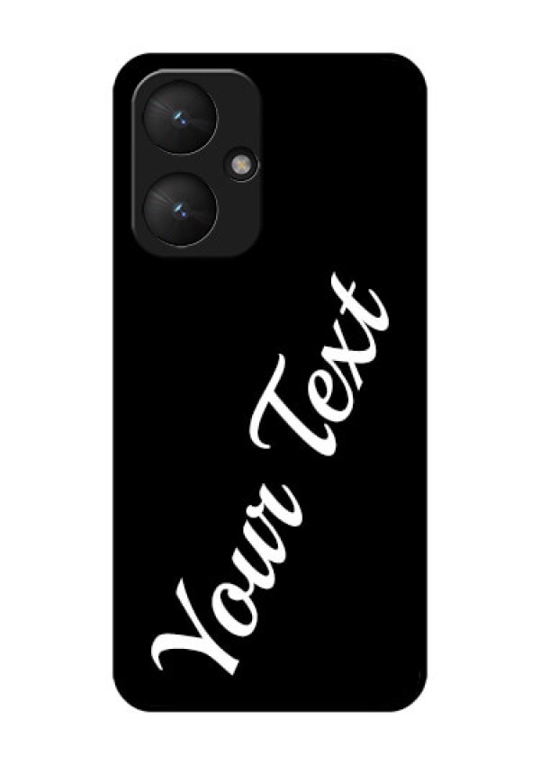 Xiaomi Redmi 13C 5G Custom Glass Phone Case - With Your Name Design