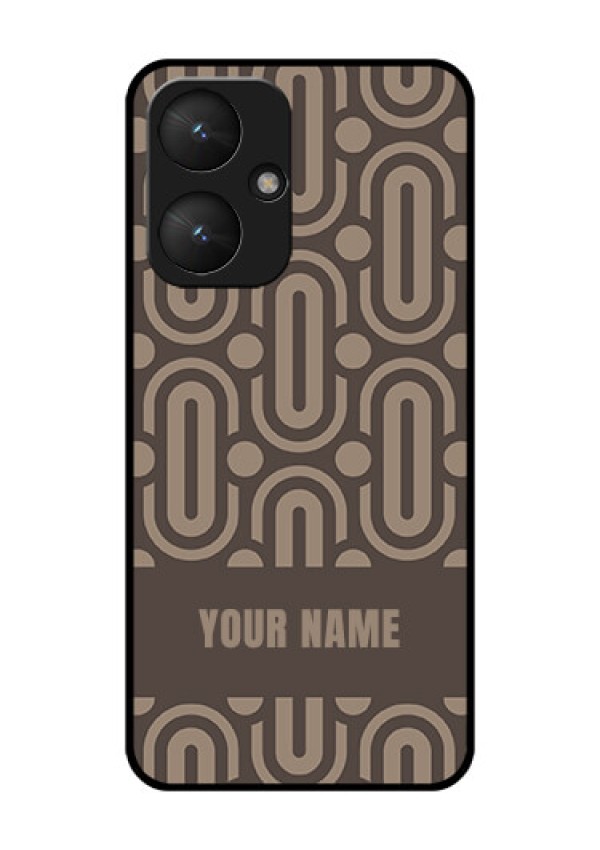 Xiaomi Redmi 13C 5G Custom Glass Phone Case - Captivating Zero Pattern Design