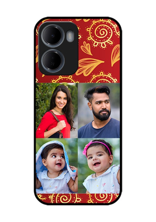 Xiaomi Redmi 15A 5G Custom Glass Phone Case - 4 Image Traditional Design