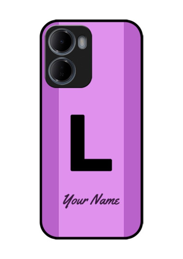 Xiaomi Redmi 15A 5G Custom Glass Phone Case - Tricolor Custom Text Design