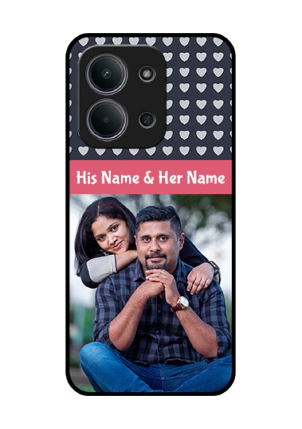 Xiaomi Redmi 15C 5G Custom Glass Phone Case - Love Symbols Design