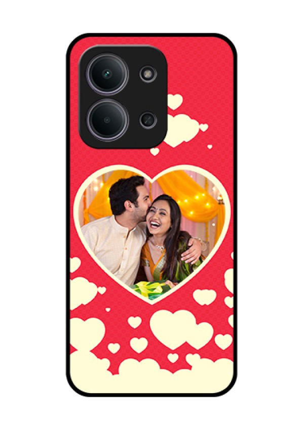 Xiaomi Redmi 15C 5G Custom Glass Phone Case - Love Symbols Phone Cover Design