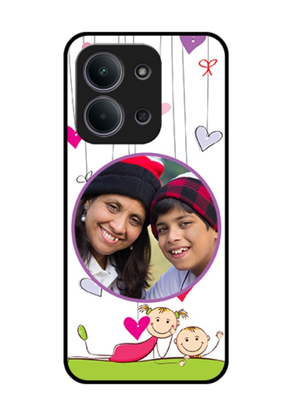 Xiaomi Redmi 15C 5G Custom Glass Phone Case - Cute Kids Phone Case Design