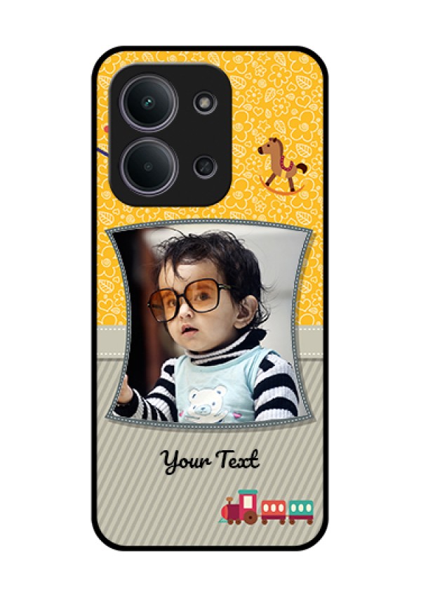 Xiaomi Redmi 15C 5G Custom Glass Phone Case - Baby Picture Upload Design