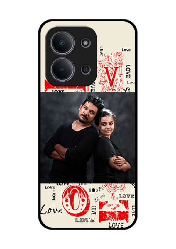 Xiaomi Redmi 15C 5G Custom Glass Phone Case - Trendy Love Design Case
