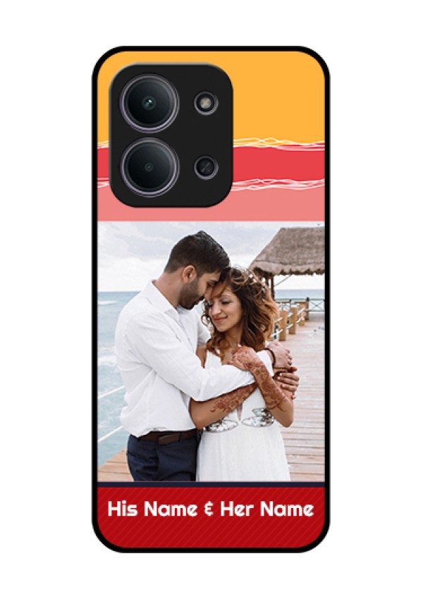 Xiaomi Redmi 15C 5G Custom Glass Phone Case - Colorful Case Design