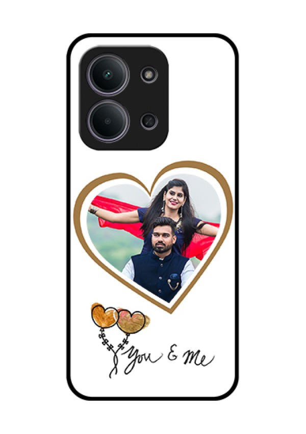 Xiaomi Redmi 15C 5G Custom Glass Phone Case - You & Me Design