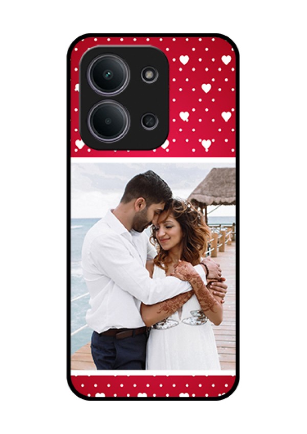 Xiaomi Redmi 15C 5G Custom Glass Phone Case - Hearts Mobile Case Design