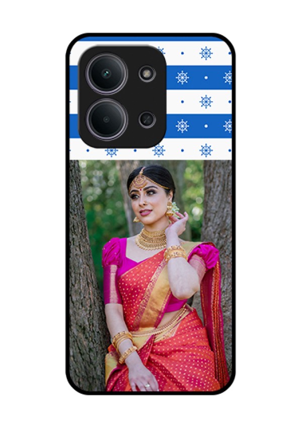Xiaomi Redmi 15C 5G Custom Glass Phone Case - Snow Pattern Design