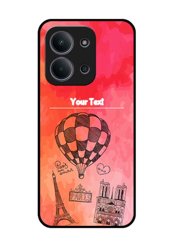 Xiaomi Redmi 15C 5G Custom Glass Phone Case - Paris Theme Design