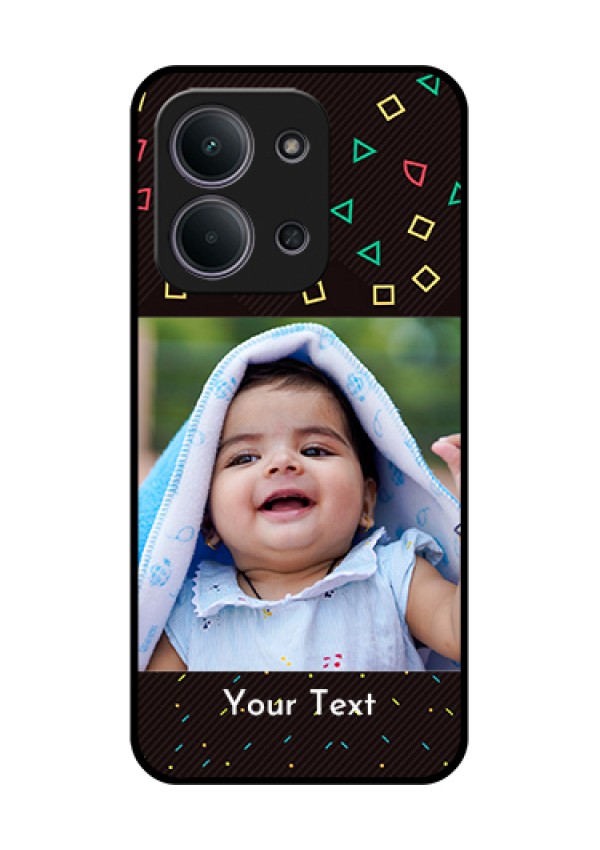 Xiaomi Redmi 15C 5G Custom Glass Phone Case - With Confetti Birthday Design