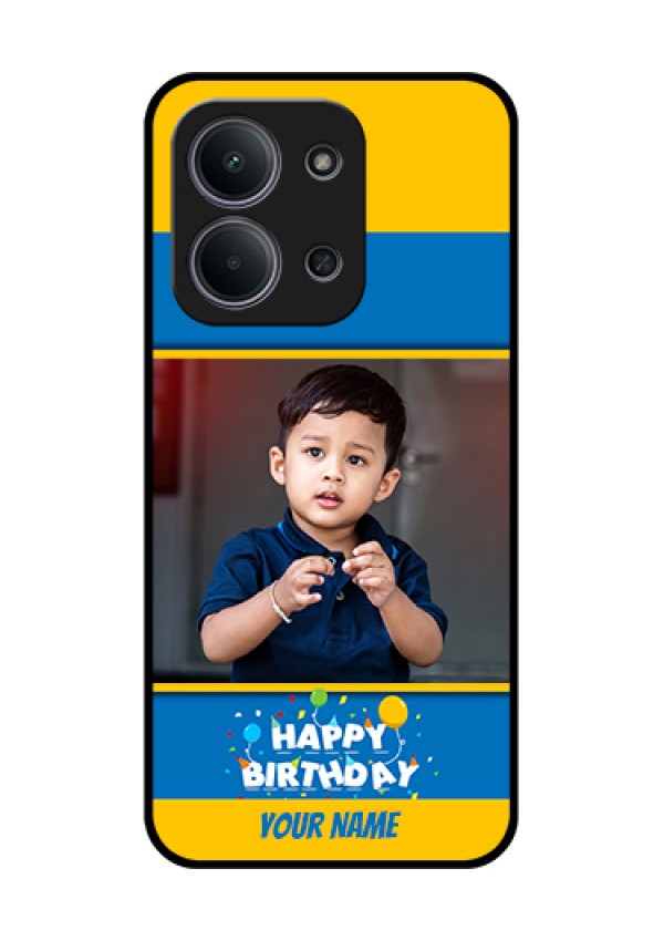 Xiaomi Redmi 15C 5G Custom Glass Phone Case - Birthday Wishes Design
