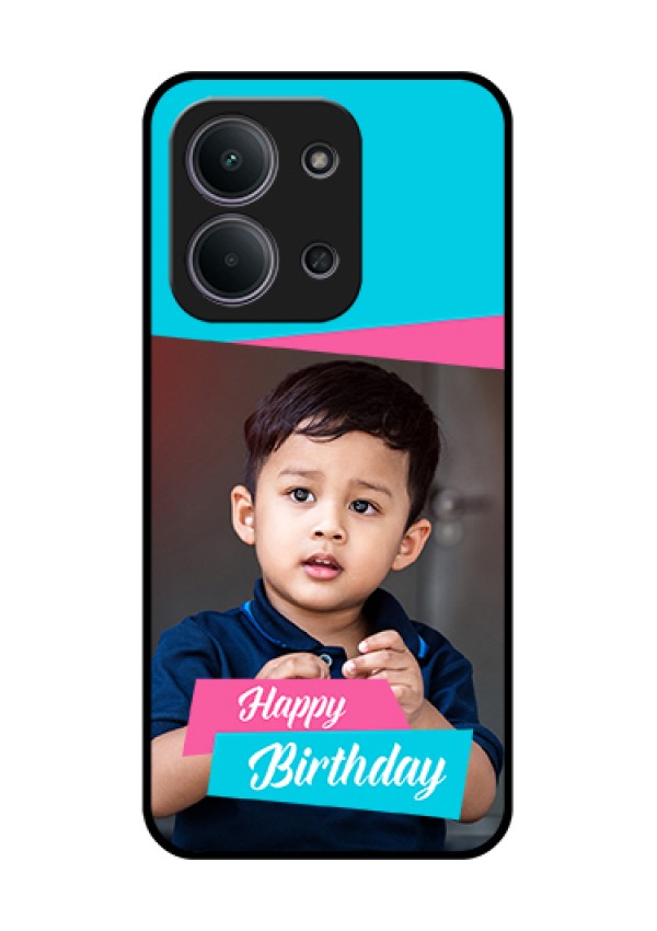 Xiaomi Redmi 15C 5G Custom Glass Phone Case - Image Holder With 2 Color Design
