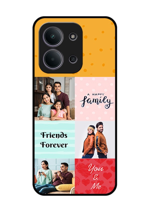Xiaomi Redmi 15C 5G Custom Glass Phone Case - Images With Quotes Design