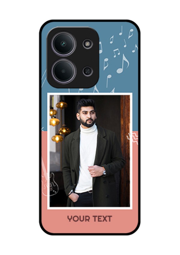 Xiaomi Redmi 15C 5G Custom Glass Phone Case - With Color Musical Note Design