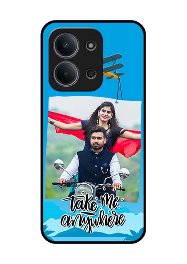 Xiaomi Redmi 15C 5G Custom Glass Phone Case - Traveller Design