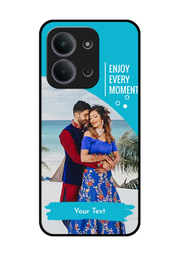 Xiaomi Redmi 15C 5G Custom Glass Phone Case - Happy Moment Design