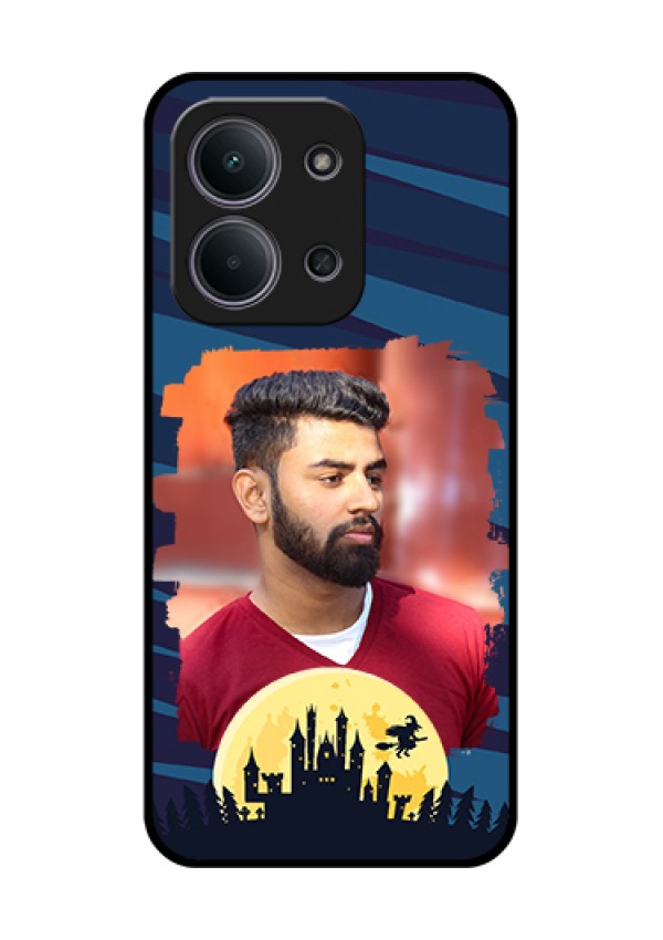 Xiaomi Redmi 15C 5G Custom Glass Phone Case - Halloween Witch Design