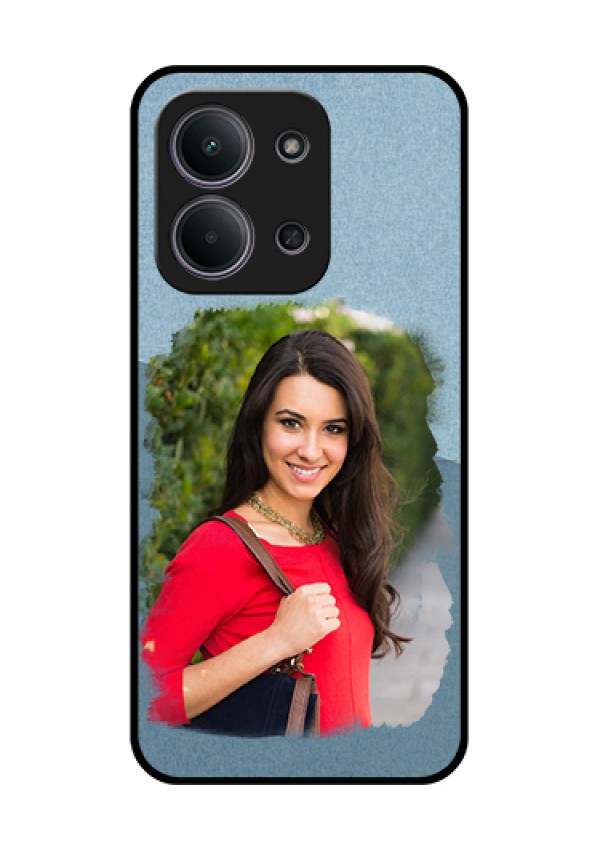 Xiaomi Redmi 15C 5G Custom Glass Phone Case - Grunge Line Art Design