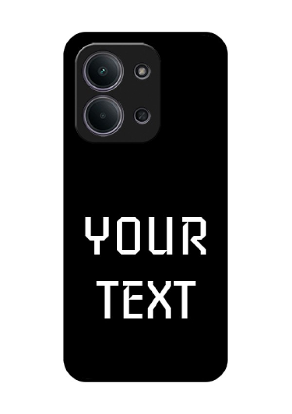 Xiaomi Redmi 15C 5G Custom Glass Phone Case - Your Name Design